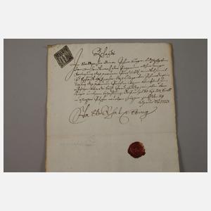 Konvolut historische Dokumente