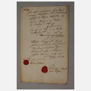 Konvolut historische Dokumente