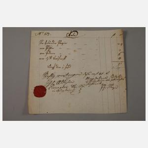 Konvolut historische Dokumente