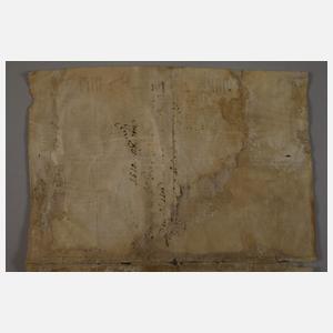 Historisches Dokument