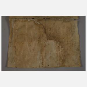 Historisches Dokument