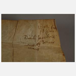 Historisches Dokument