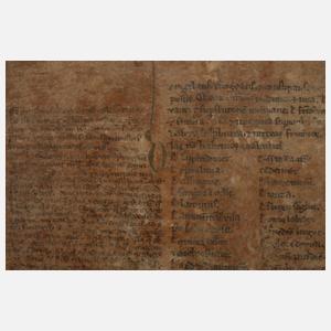 Historisches Dokument