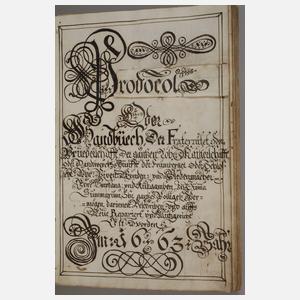 Meisterbuch der Schlosserinnung