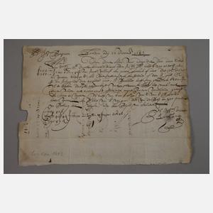 Siegelsammlung und Konvolut alte Handschriften