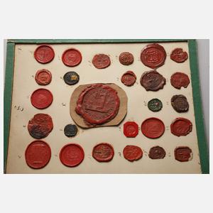 Siegelsammlung von G. Schilplin