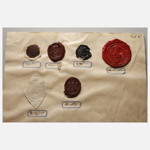 Siegelsammlung von G. Schilplin