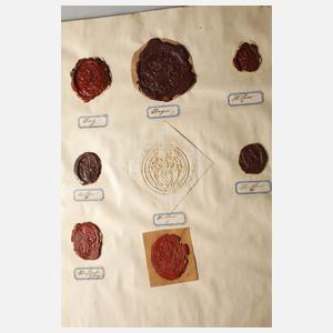 Siegelsammlung von G. Schilplin