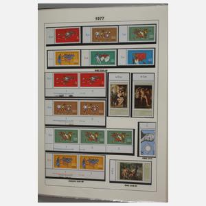 Große Briefmarkenspezialsammlung DDR