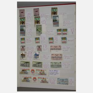 Große Briefmarkenspezialsammlung DDR