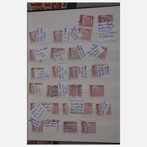 Große Briefmarkenspezialsammlung DDR