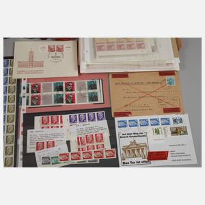 Große Briefmarkenspezialsammlung DDR