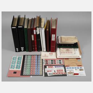 Große Briefmarkenspezialsammlung DDR