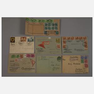 Briefmarkensammlung Sowjetische Besatzungszone