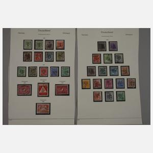 Briefmarkensammlung Sowjetische Besatzungszone