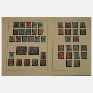 Briefmarkensammlung Sowjetische Besatzungszone