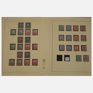 Briefmarkensammlung Sowjetische Besatzungszone
