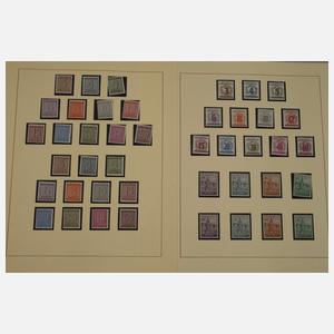 Briefmarkensammlung Sowjetische Besatzungszone