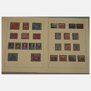 Briefmarkensammlung Sowjetische Besatzungszone