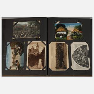 Ansichtskartenalbum ehemalige deutsche Gebiete