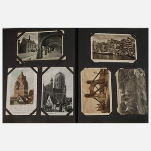 Ansichtskartenalbum ehemalige deutsche Gebiete