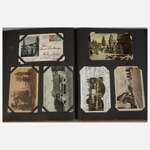 Ansichtskartenalbum ehemalige deutsche Gebiete