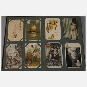 Postkartenalbum Ostergrüße