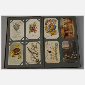 Postkartenalbum Ostergrüße