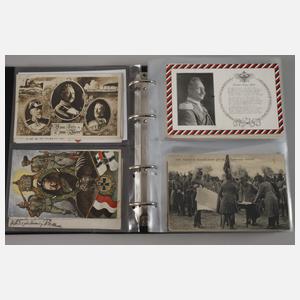 Sammlung Ansichtskarten deutsche Kaiserfamilie