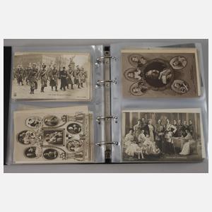 Sammlung Ansichtskarten deutsche Kaiserfamilie