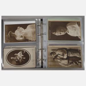 Sammlung Ansichtskarten deutsche Kaiserfamilie
