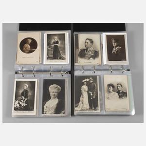 Sammlung Ansichtskarten deutsche Kaiserfamilie