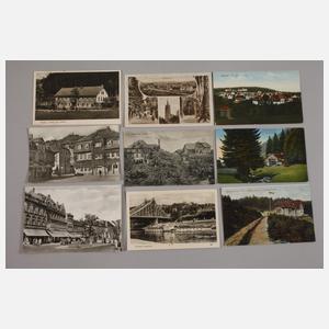 Ansichtskartensammlung Ostdeutschland