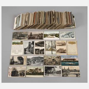 Ansichtskartensammlung Ostdeutschland