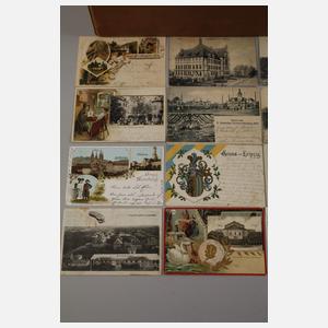 Große Sammlung Ansichtskarten
