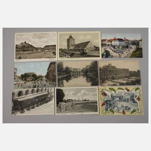 Große Sammlung Ansichtskarten