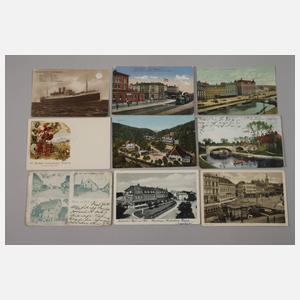 Große Sammlung Ansichtskarten