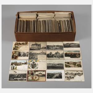 Große Sammlung Ansichtskarten