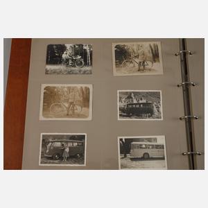 Konvolut Fotos Oldtimer, Transport, Verkehr