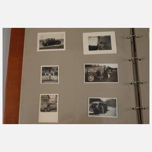 Konvolut Fotos Oldtimer, Transport, Verkehr