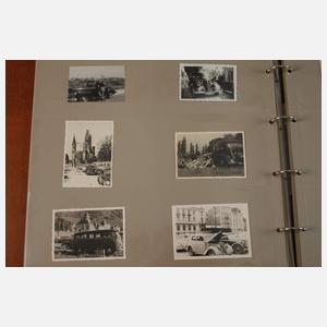 Konvolut Fotos Oldtimer, Transport, Verkehr