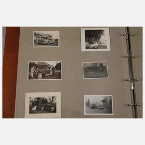 Konvolut Fotos Oldtimer, Transport, Verkehr