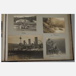 Fotoalbum Weltreise auf der SMS Freya