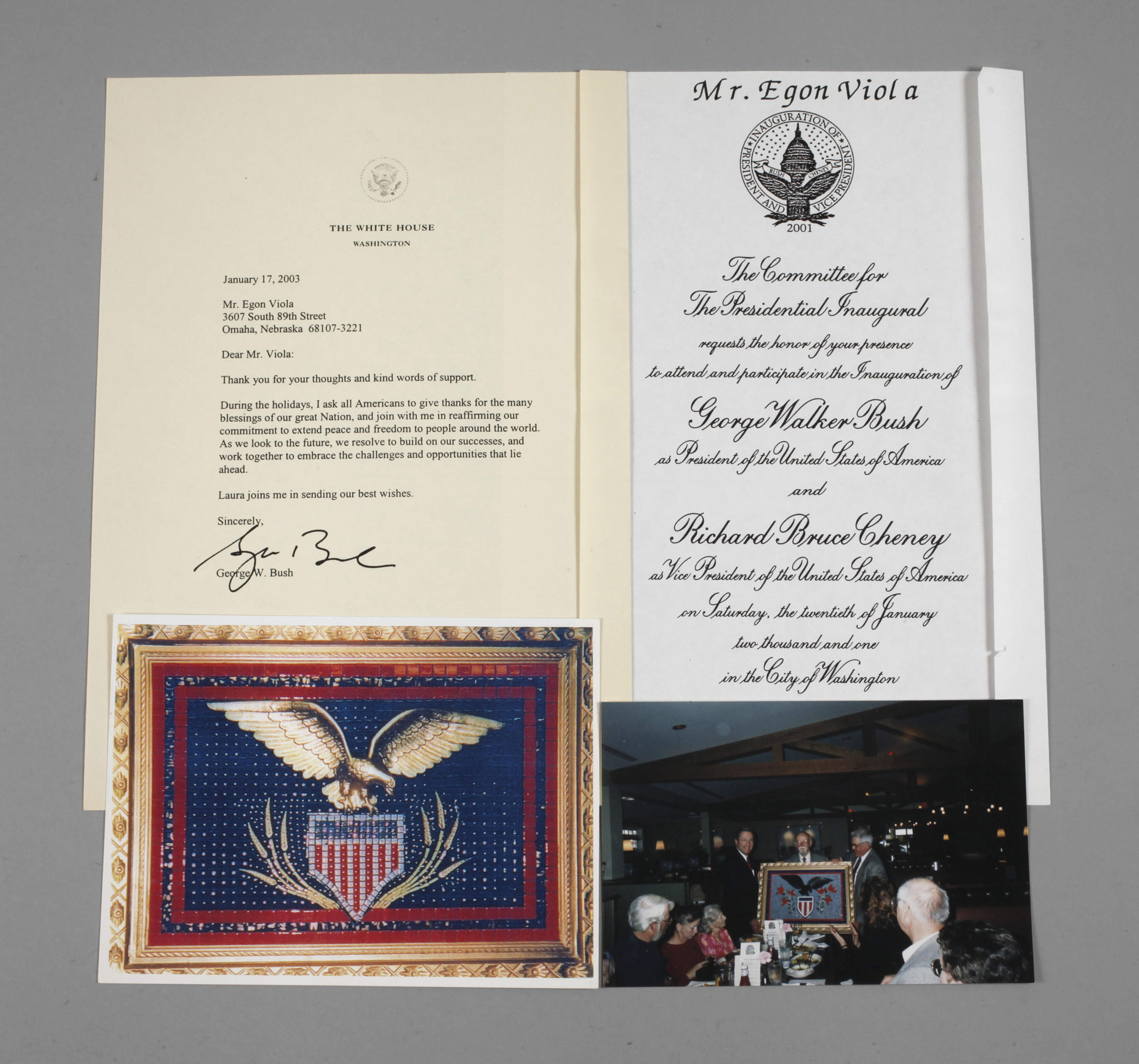 Einladung ins "Weiße Haus"