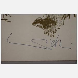 Autograph Marlene Dietrich