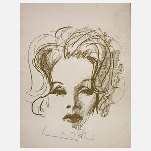 Autograph Marlene Dietrich