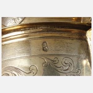 Seltener Berliner Münzhumpen Vermeil