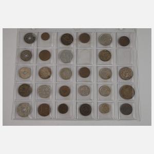Kleine Münzsammlung