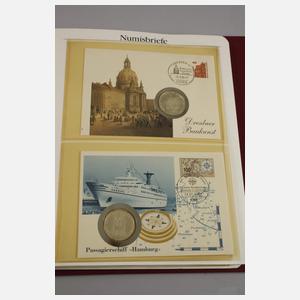 Großes Konvolut Numisbriefe Europa
