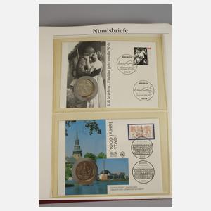 Großes Konvolut Numisbriefe Europa